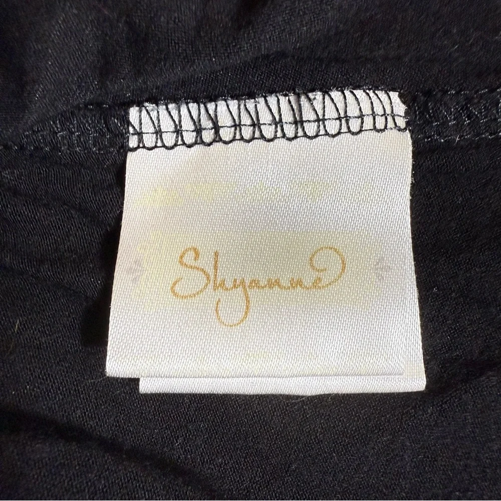 Girls Shyanne Black Ruffle Dress with Rhinestones size‎ 10/12 (?)